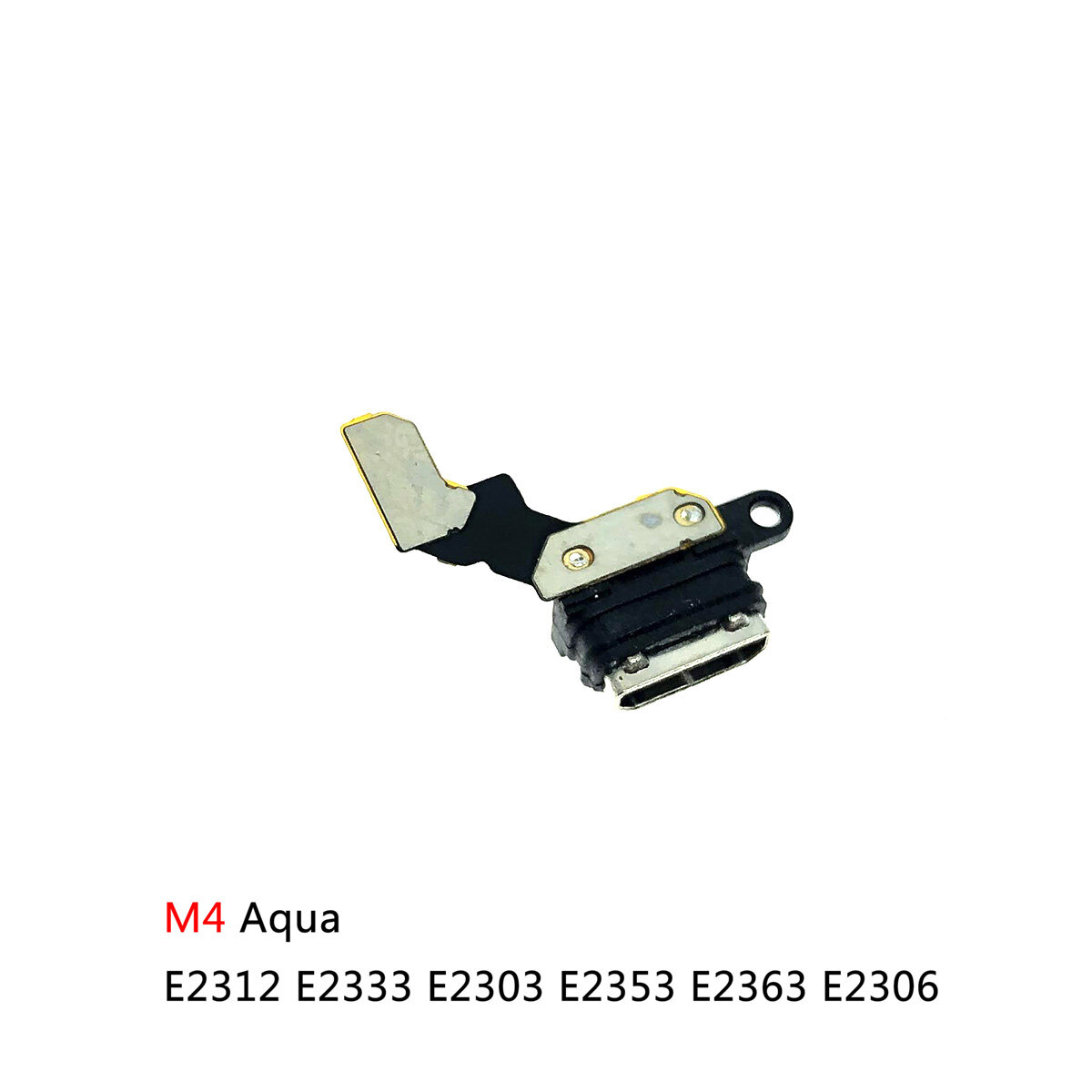 Sạc USB Chân dock sạc điện thoại Flex cáp cho Sony Máy Tính Bảng Xperia M4 E2312 E2333 E2303 E2353 M5 E5603 E5606 E5653 cổng linh kiện sửa chữa