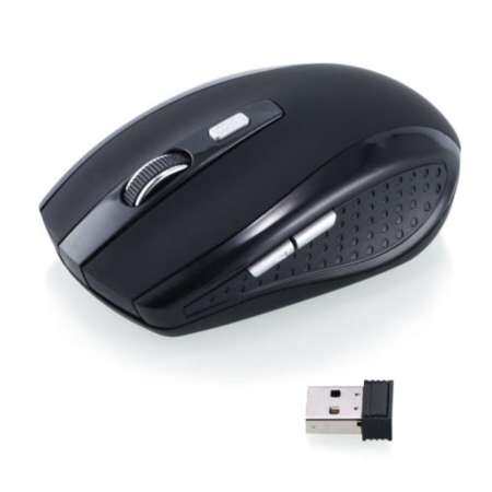 เมาส์ไร้สายไร้สายเครื่องรับยูเอสบี PC 2.4 GHz Optical ชุดเกมหนู 800 dpi/1200 dpi/1600 dpi