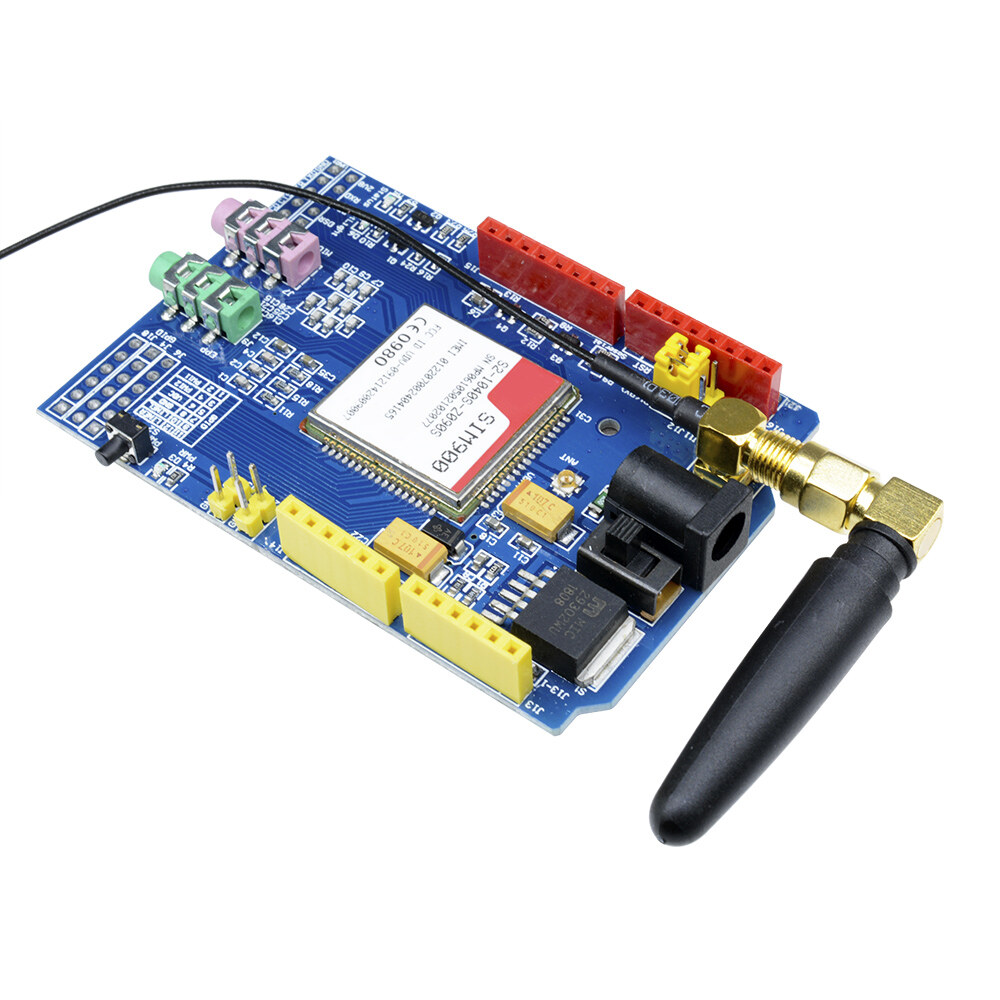【DIYMORE】SIM900 GPRS/GSM Shield Development Board Quand-band Module Kit For Arduino
