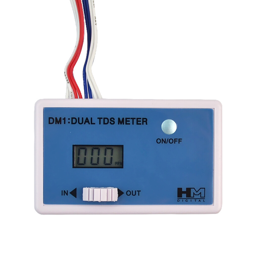 Handheld dm-1 digital tds meter digital water monitor 0~99990 ppm meter in/outer for rodi system water filter system