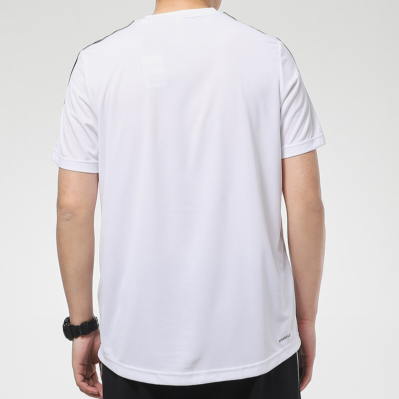 adidas AEROREADY Designed To Move Sport 3-Stripes Tee - White | men  training | adidas US