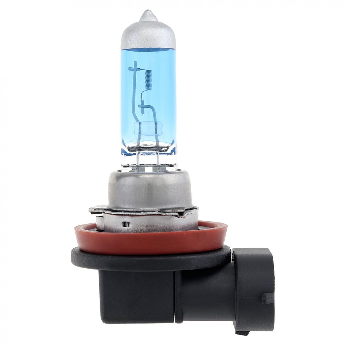 Một Cặp Đèn Halogen Ô Tô Siêu Sáng 12V H11 55W 6000K Ánh Sáng Trắng Phía Trước Ô Tô
