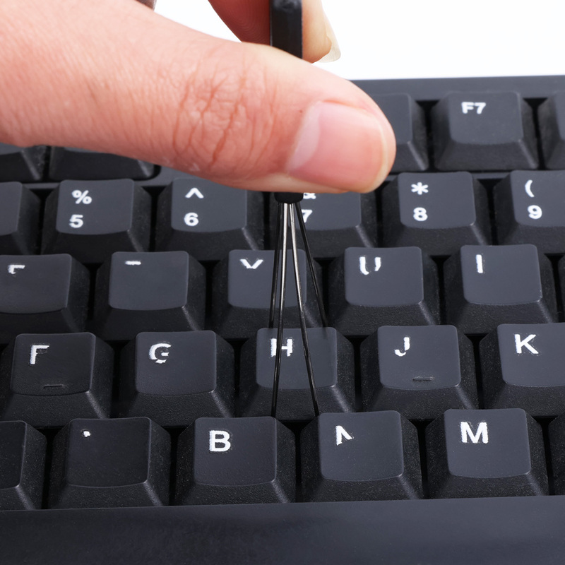 2 trong 1 phổ Bàn Phím Cơ key cap puller Keycap trục Remover Key board nút vắt thay thế dụng cụ vệ sinh