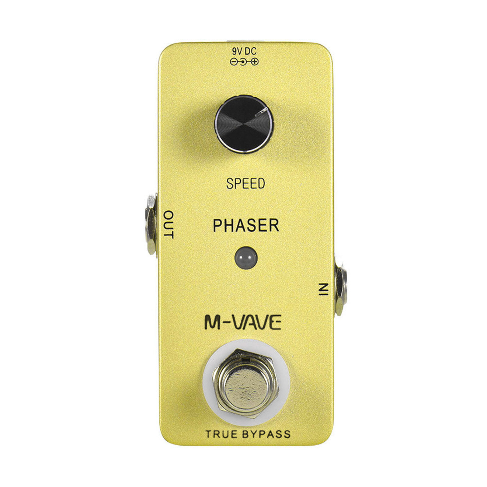 M-VAVE PHASER Analog Phase Guitar Effect Pedal Zinc Alloy Shell True Bypass Electric Guitar Effect Pedal