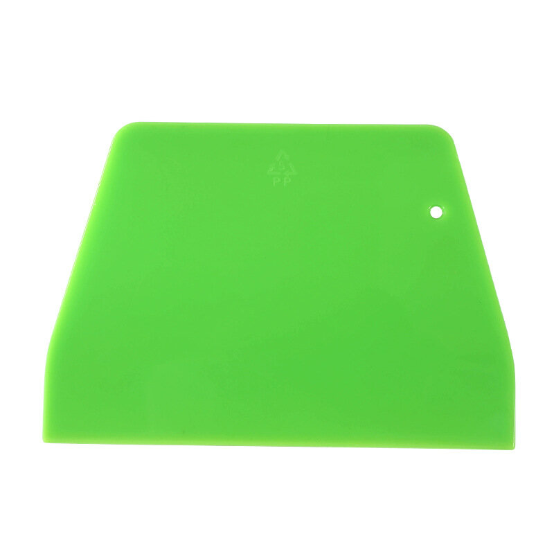 1PC hình thang nhựa scraper đồ cắt bột bánh kem scraper