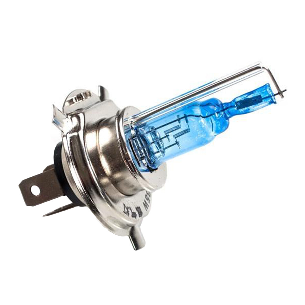 H4 Halogen Xenon Hid Headlight Headlamp 3 Contactors Super White Bulbs 12V 35Wmotorcycle Headlight "H4 Hir12V3535W Ultra-White Quartz Halogen Bulb" Motorcycle Light