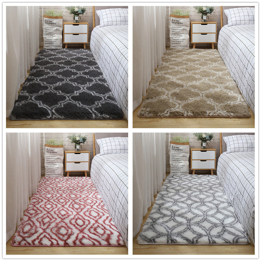 80x200CM Soft Fluffy Rugs for Living Room Bedroom Carpet
