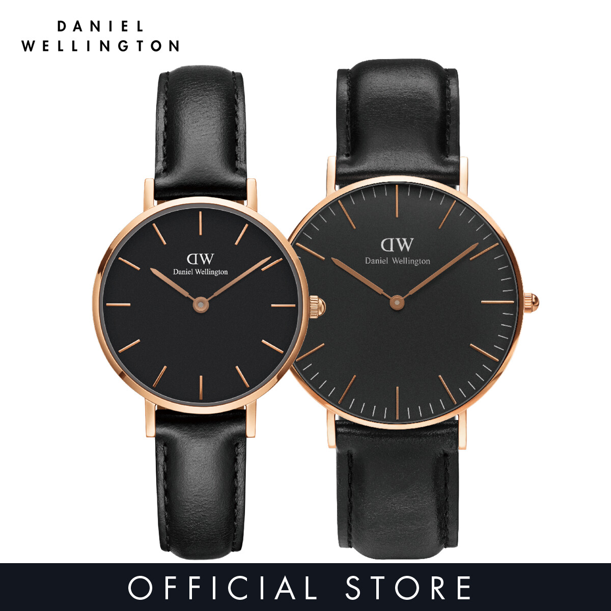 Daniel wellington 2024 couple watch set