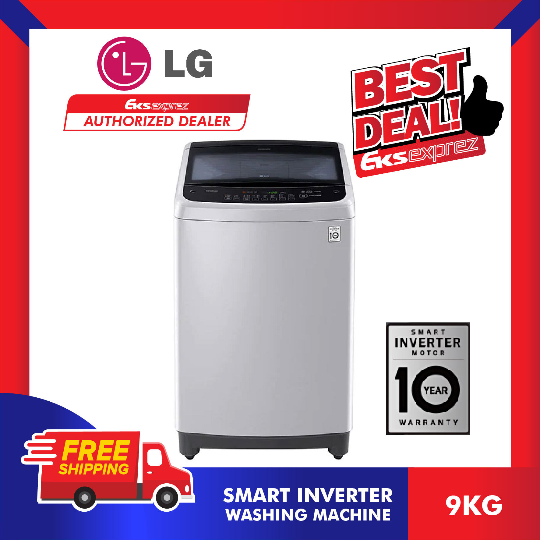 lg washing machine t2109vs2m