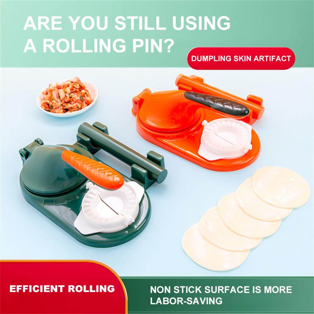3 in 1 Dumpling Maker Dumpling Press Multifunction DIY Dumpling Mold Manual Dumpling Maker Machine Empanada Maker Press for Pressing Dumpling Skin