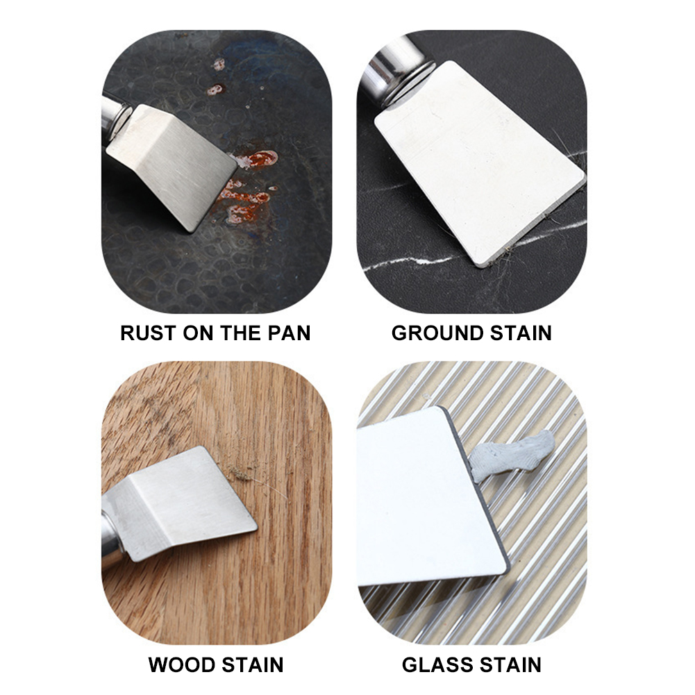 Stain Thawing Scraper Oil Remover Tool Stainless Multifunctional Steel