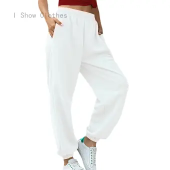 plus size wide leg sweatpants