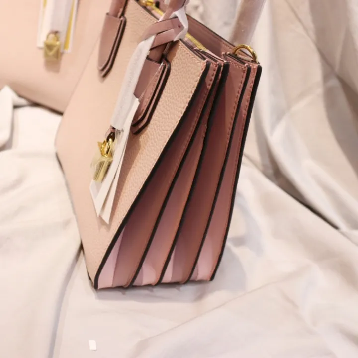 mk beige handbag