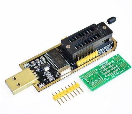Mô-đun Lập Trình USB BIOS EEPROM Flash Sê-ri CH341A 24 25 + Kẹp Kiểm Tra SOIC8 SOP8 Cho EEPROM 93CXX / 25CXX / 24CXX