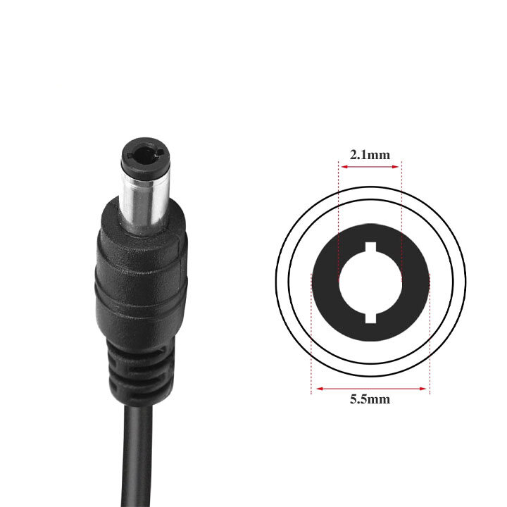 Nguồn 12v 5a adapter ( loại liền dây)