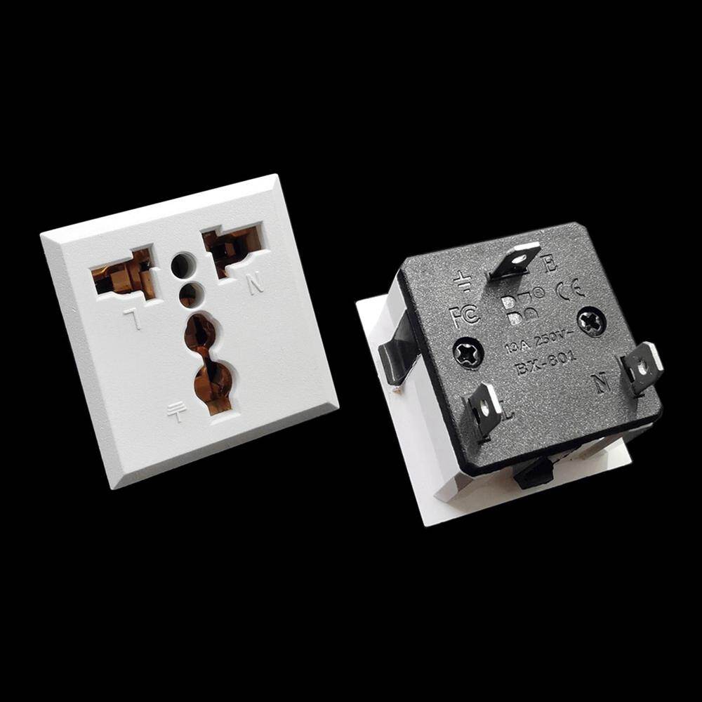 Ups power outlet ac socket, iec inlet universal socket copper ce certifiated solder pins ss-801/bx-801