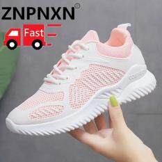 ZNPNXN Giày thể thao thời trang nữ, dùng chạy bộ với thiết kế phối lưới thoáng khí, giá tốt – INTL