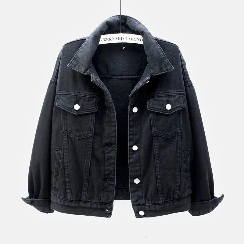 Standard Black Denim Jacket | Steel City | Vintage Jean Coat-sgquangbinhtourist.com.vn