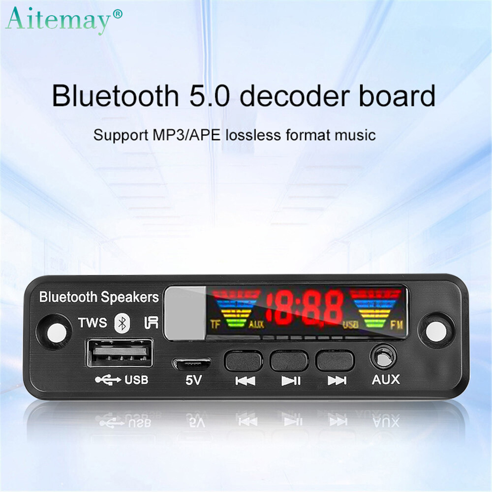 Aitemay Mô-đun Giải Mã Âm Thanh Bluetooth 5.0 Bảng Mạch Giải Mã Âm Thanh