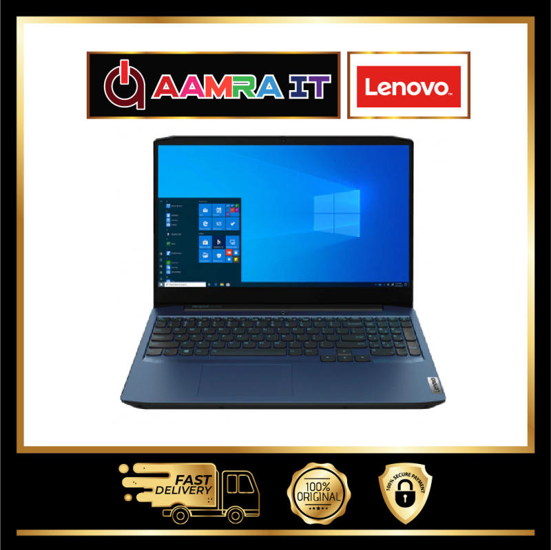 LENOVO IDEAPAD GAMING 3 15IMH05 81Y400VKMJ I5-10300H, 8GB, 512GB SSD, GTX1650Ti 4GB, 15.6FHD, BLUE-W10 Malaysia