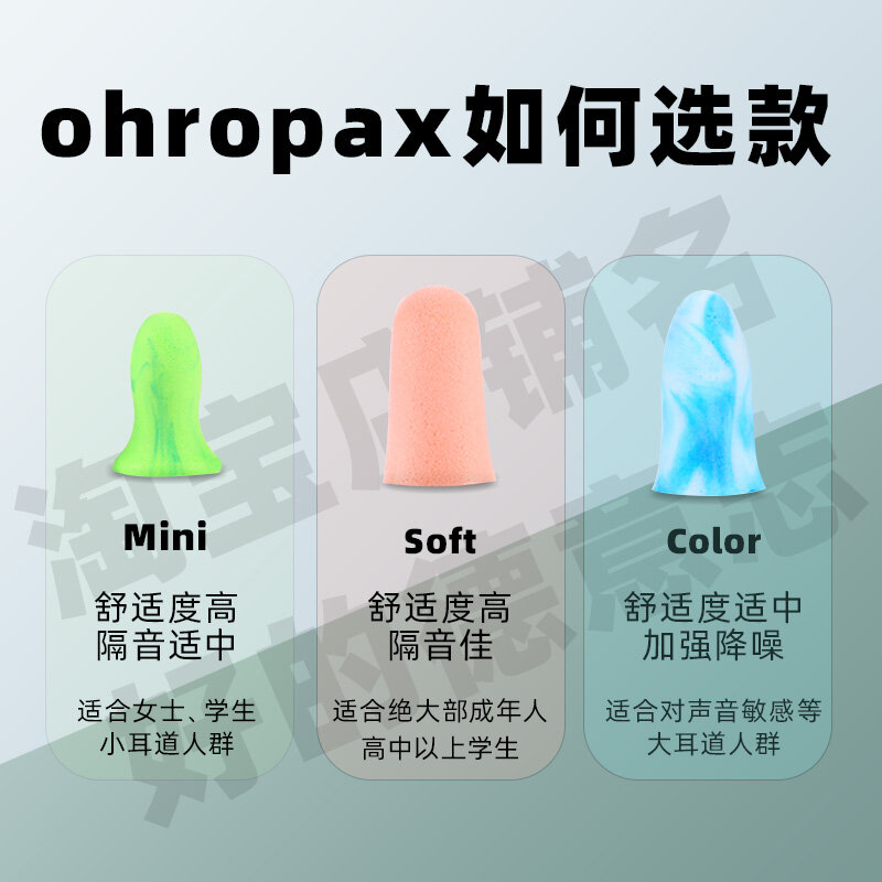 Nút Bịt Tai OHROPAX Đức Ngủ Tập Thể Chống Ồn