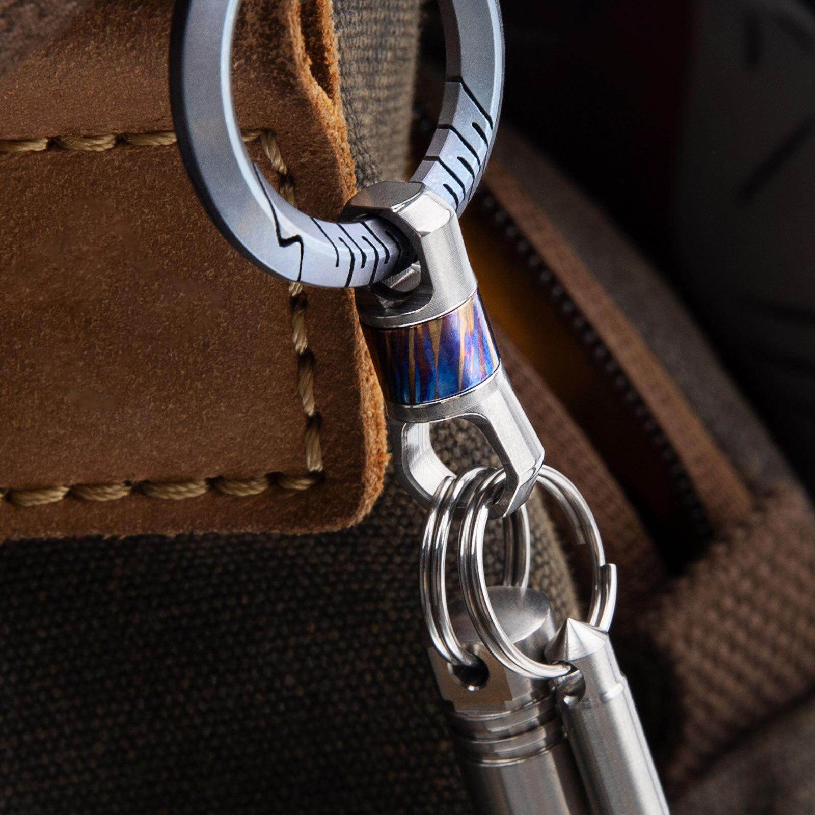 Gazechimp Key Chain Men and Women Key Holder Universal Business Car Keychain Connector