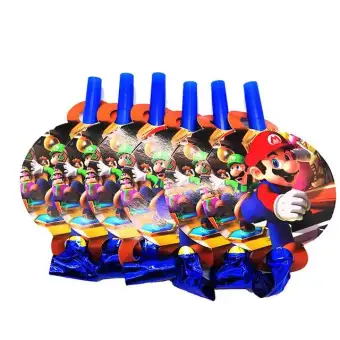 Super Mario Birthday Party Disposable Plates Cup Napkin Straws