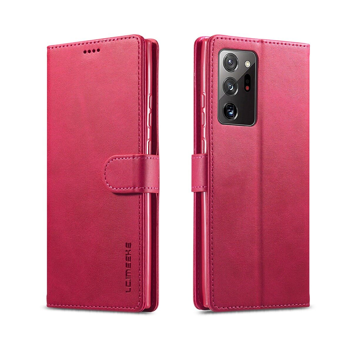 Ốp điện thoại ultra cho samsung note 8 / note 9 / note 10 / note 10 plus / note 20 / note 20, bao da nắp gập ví có khe cắm thẻ