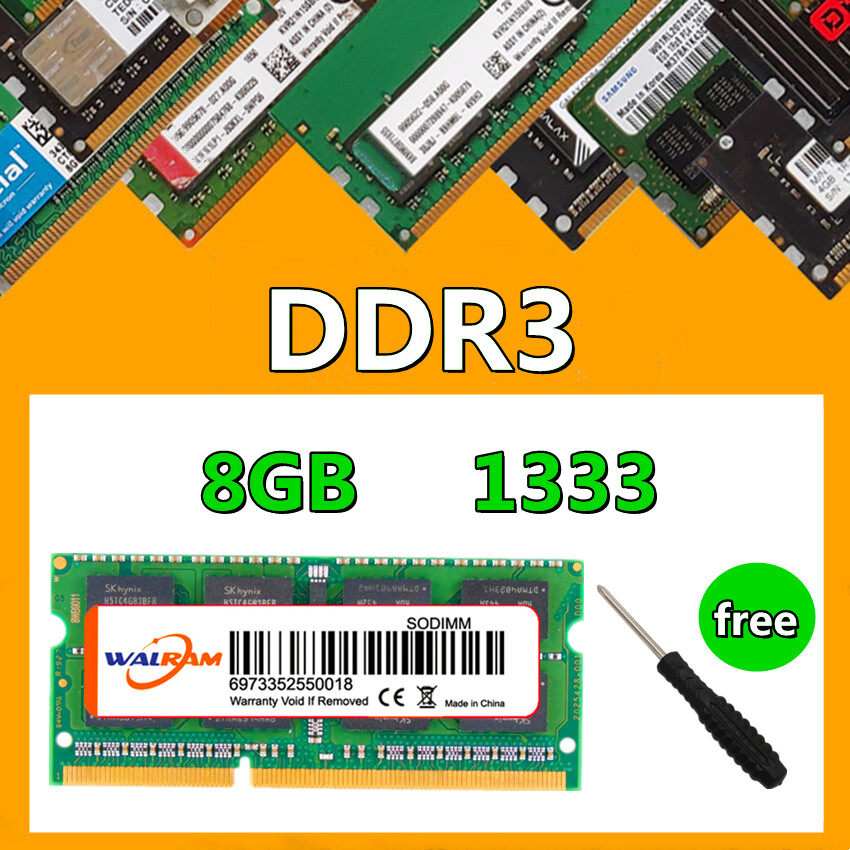 Bộ Nhớ Máy Tính Xách Tay DDR3 DDR3L DDR4 SODIMM 4GB 8GB 16GB 1333Mhz 1600Mhz 2400Mhz 2666Mhz 3200Mhz 1.5V 1.35V...