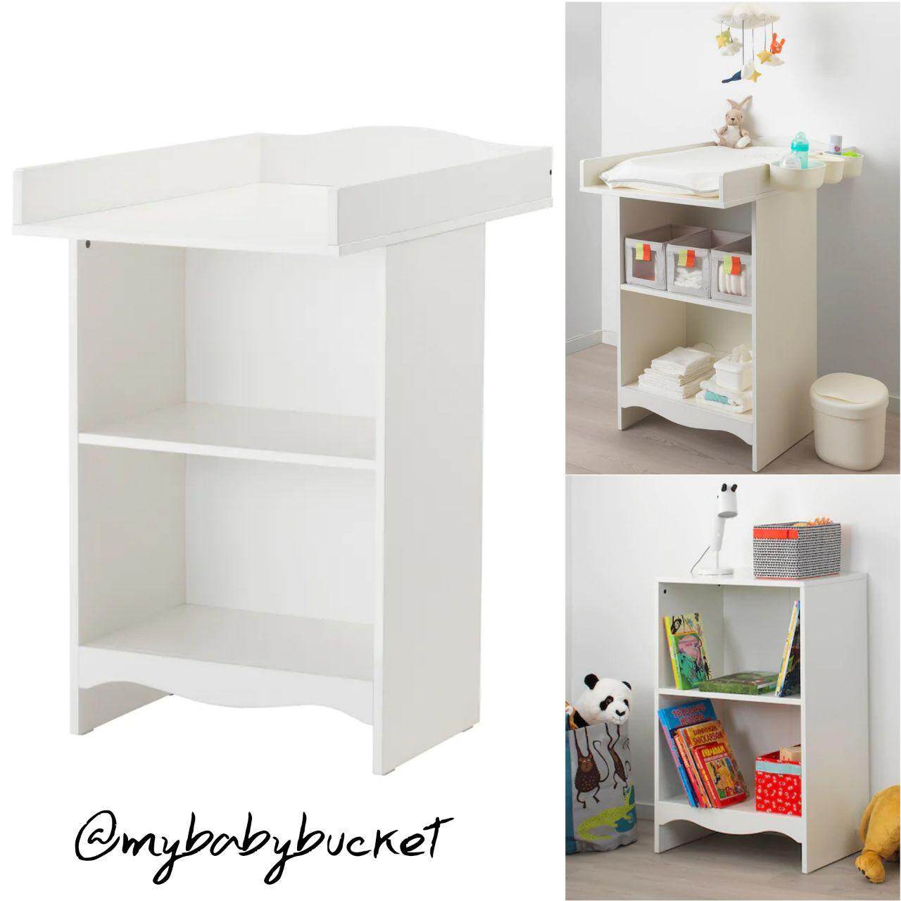 ikea solgul changing table review