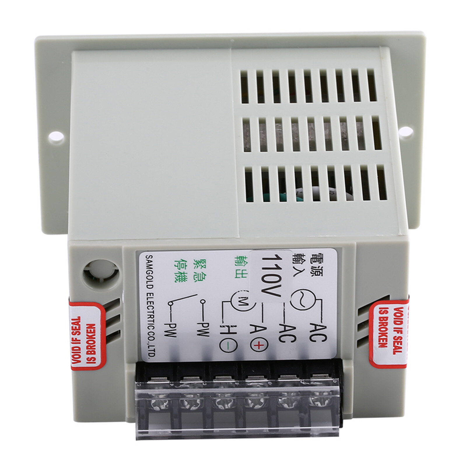 24V-90VMotor Speed Controller Adjustable Single Phase Motor Speed Controller 0.02 - 400w Input AC 110V for 24V 36V 90V DC motors