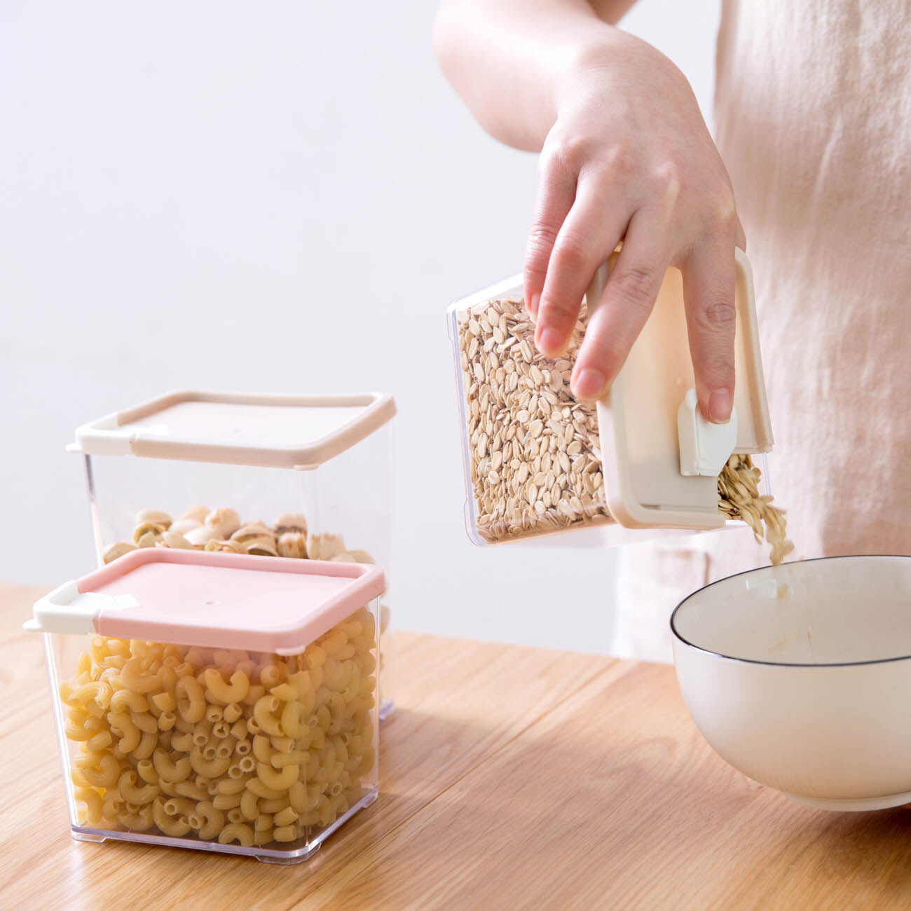 CNMF High-Capacity Moth-Proof Moisture-Proof Sealed Cereal Storage Box