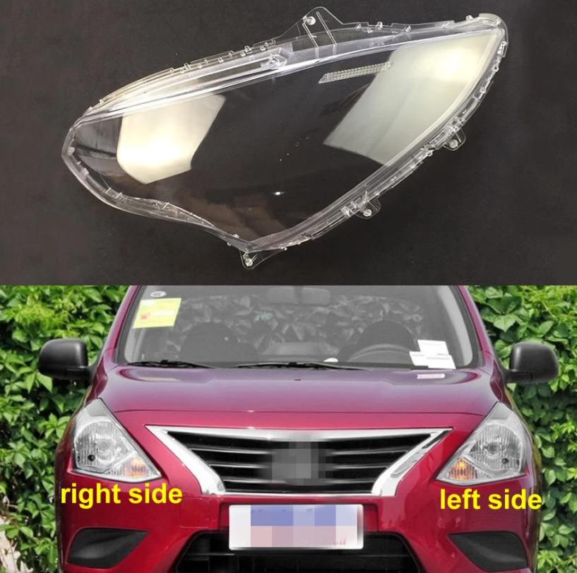 headlamp Headlight Lens For Nissan Almera N17L 2016 2017 2018 2019