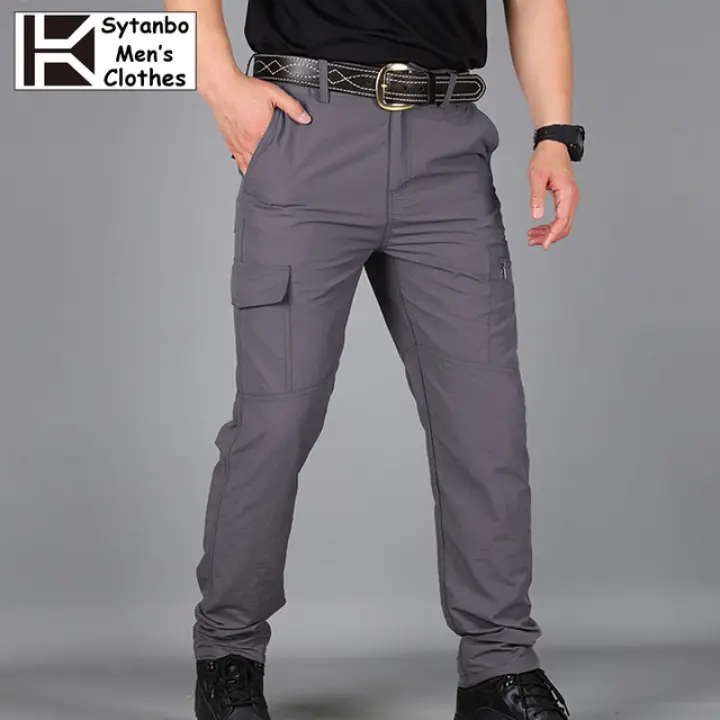 long cargo trousers