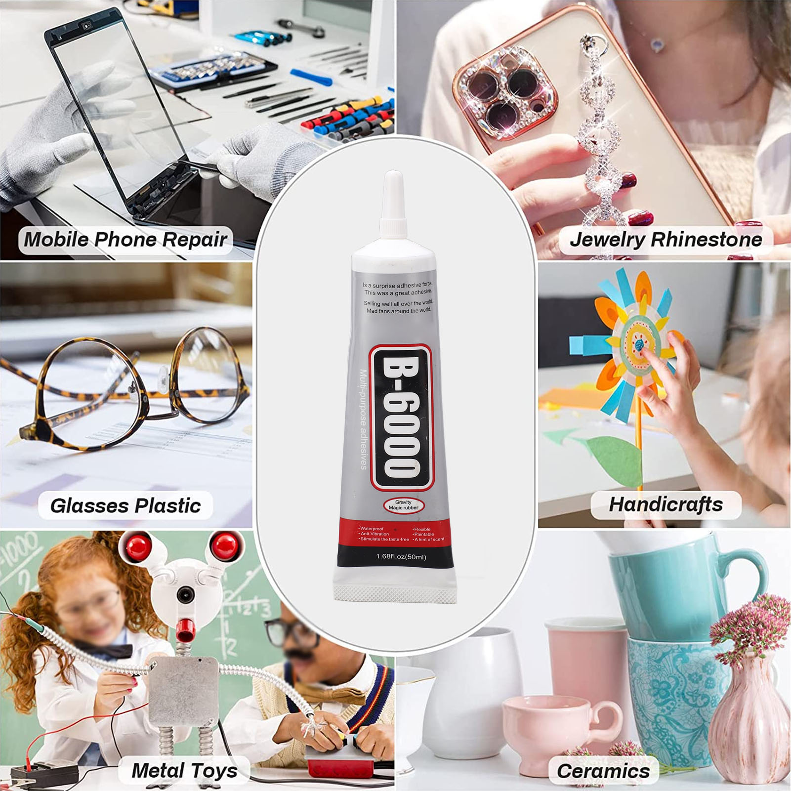 Super Adhesive Waterproof Multi Purpose Glue Wide Application Strong Adhesion for DIY