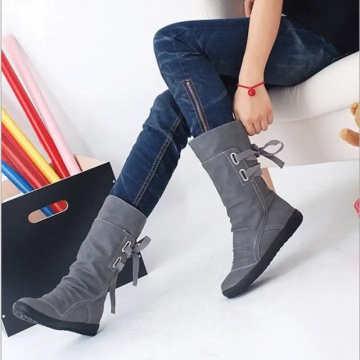 Mid calf boots 2019 Clearance