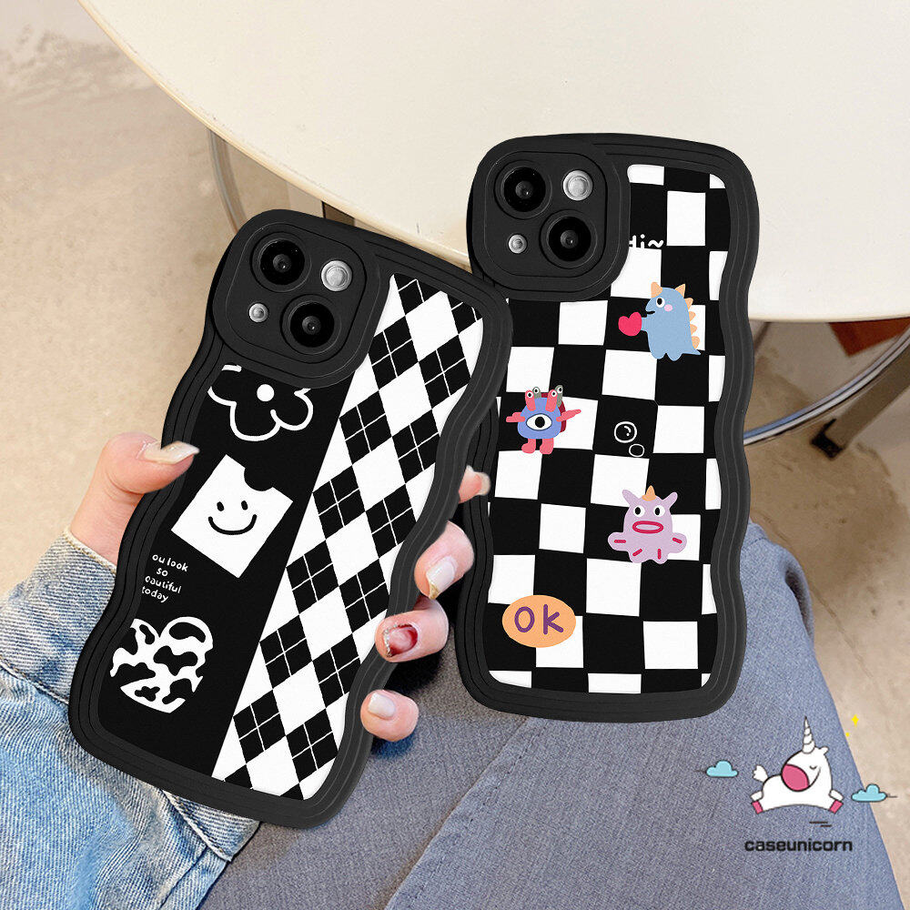 Vivo y02s y02 Y16 y36 y22s Y21 y15s Y12 Y15 y75 Y20 Y22 y17 Y35 V20 V21 v25e V25 y12s y12i y21s Y11 y33s y15a y91 y30 Y50 y91c Y93 kim cương lưới bàn cờ quái vật mềm lượn sóng cạnh