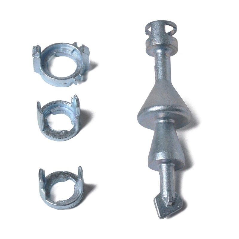 7pcs/Set Metal Door Lock Cylinder Barrel air Kit for E90 E91 E92 E93