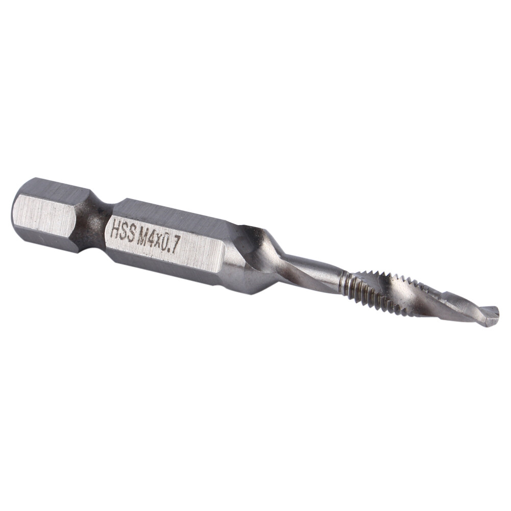 M4 Hex Shank Drill Bits HSS 1/4 Inch Quick Change Hex Shank Tapered Drill Bit Power Tool Part
