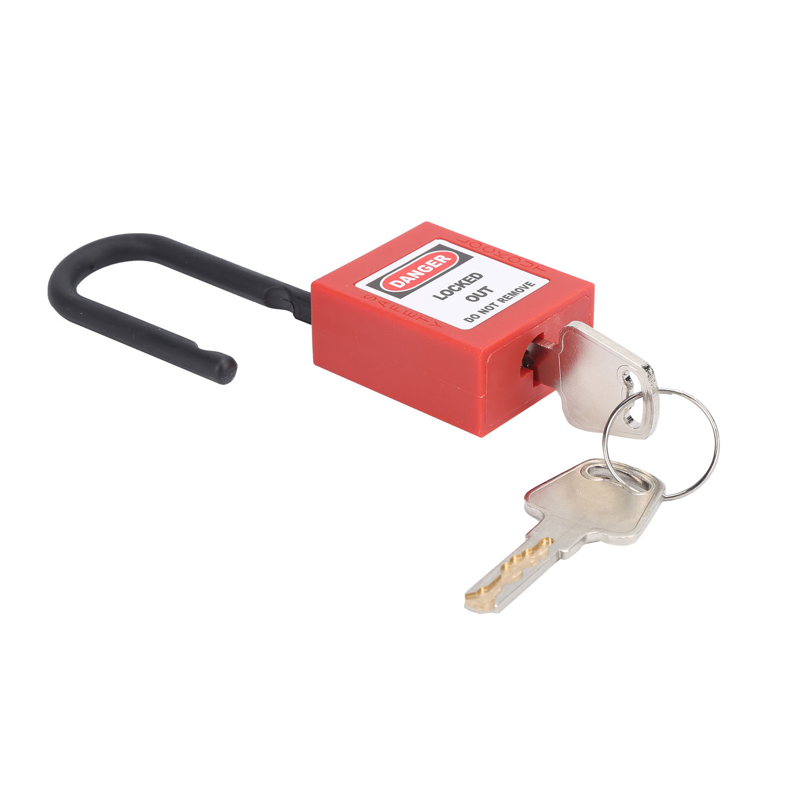 Electrical Padlock, Durable Lockout Tagout Lock Corrosion Resistant for Equipment Maintenance Shutdown and Lockout for Isolation Level Locking