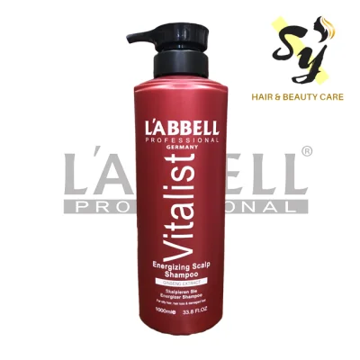 Labbell Vitalist Shampoo Energizing Scalp Prevent Hair Loss (Red) 1000ml