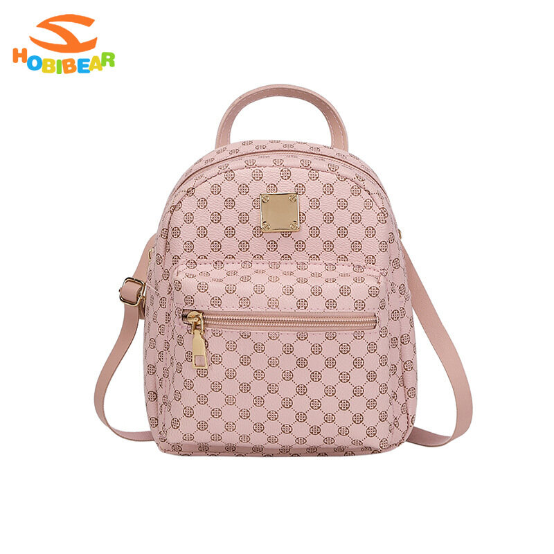 HOBIBEAR của phụ nữ ba lô hoài cổ thời trang in Ba Lô Mini Ba lô đa chức năng