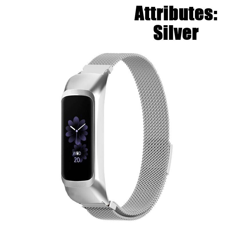 Smart Wristband Metal Strap for Samsung Galaxy Fit2 Sm-R220 Bracelet Stainless Steel Wrist Strap Smart Accessories