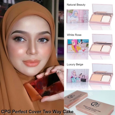 CPG Compact Powder / CPG Cosmetics Perfect Cover Two Way Cake / CPG New Rose Gold Edition / CPG FD / Foundation / Bedak Kompak CPG (11gm)