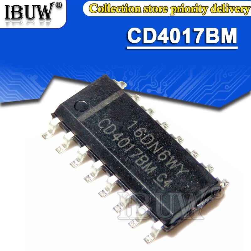 10pcs cd4017bm sop16 cd4017 sop-16 sop logic chip