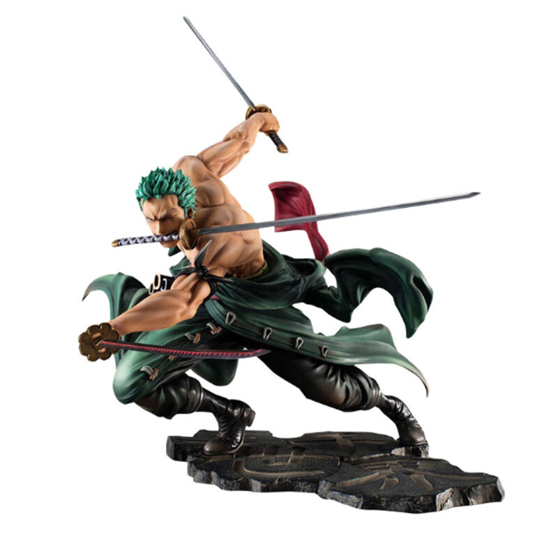 Mô Hình Khỉ Mũ Rơm Ba Lưỡi Zoro Ba Lưỡi One Piece Three Thousand World Zoro