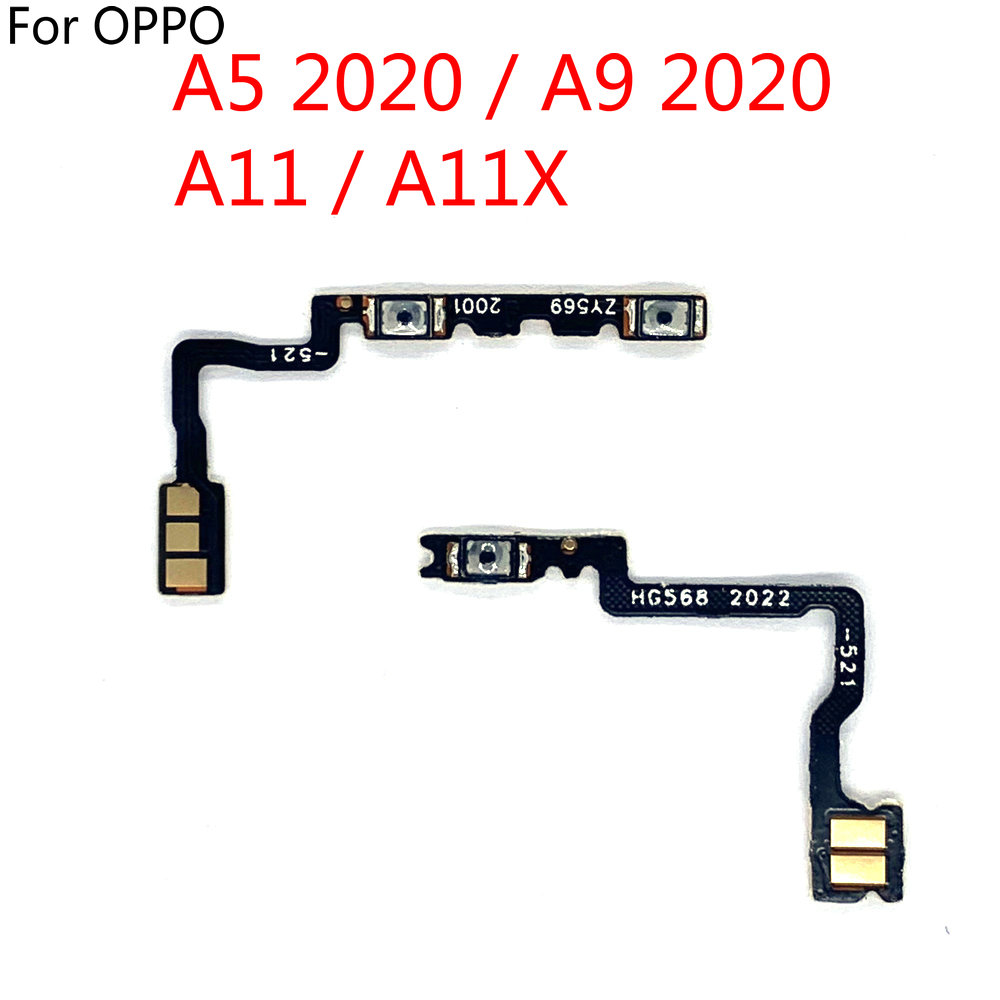 Cho Oppo A9 2020 / A11 a11x nút nguồn tắt âm lượng lên xuống nút bên linh kiện sửa chữa phím