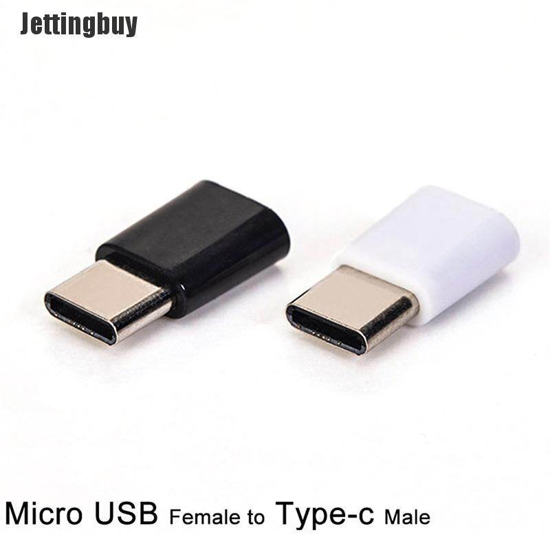 [Jettingbuy] USB-C Micro USB Cái Sang Type-C Đầu Chuyển Đổi Đầu Nối Sạc
