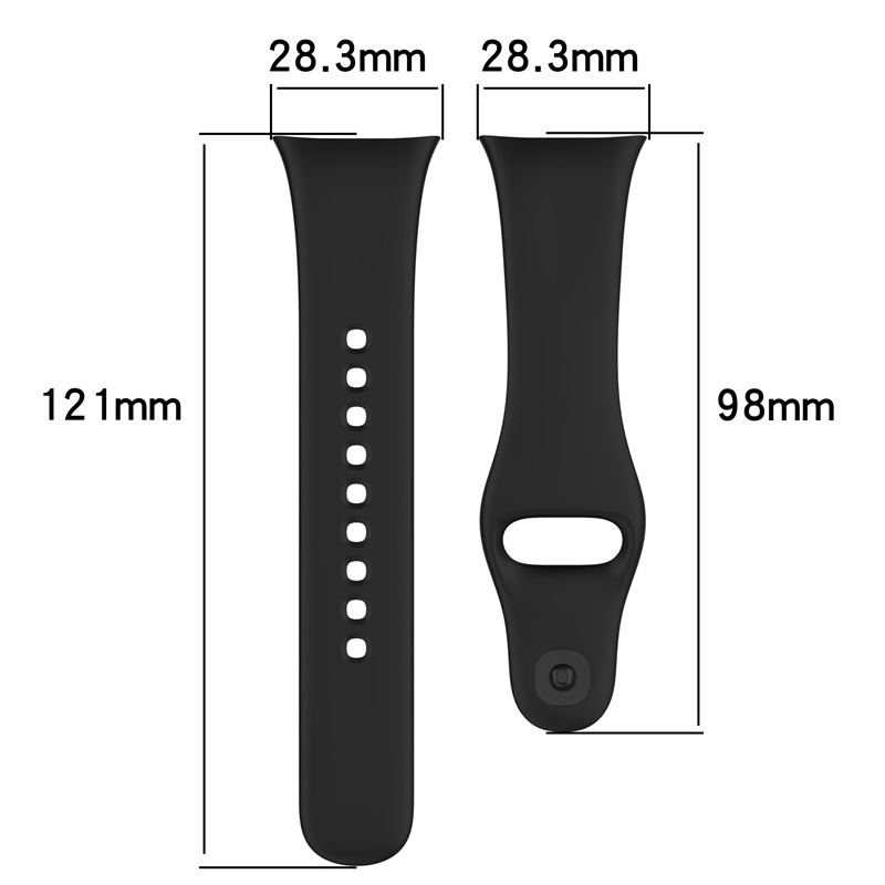 redmi watch 3 strap silicone soft replacement strap for redmi watch3