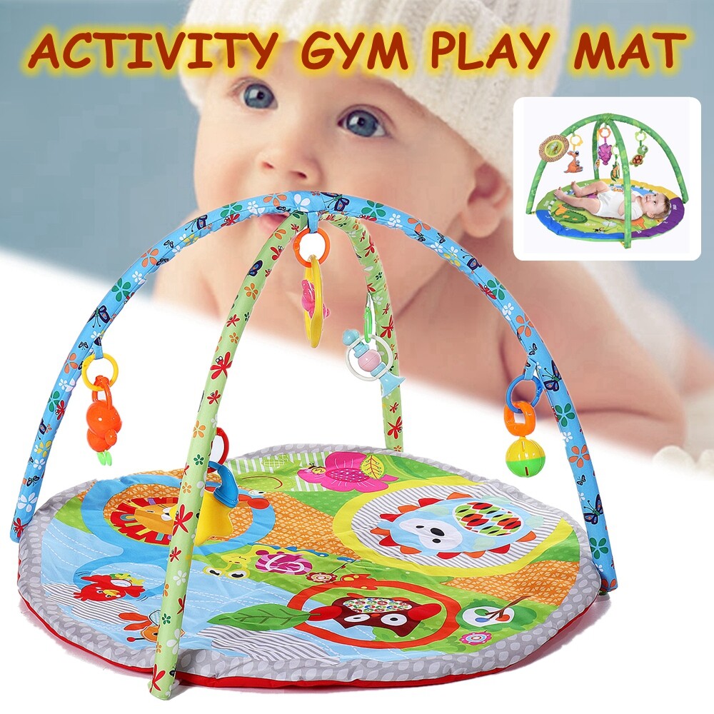 เด็ก Gyms เสื่อสำหรับเล่นเด็ก Kick เล่นกิจกรรม Playmat Light Musical เสื่อสำหรับเล่น S เบาะเด็กแรกเกิดสำหรับ0-3ปีสาว Boy - J001589